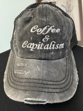 Coffee & Capitalism Criss-Cross Hat